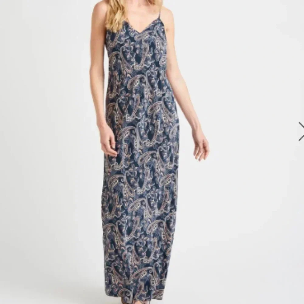 Splendid Alessandra‎ Paisley Silk Dress - Small